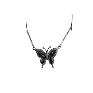 Emerald Butterfly Pendant