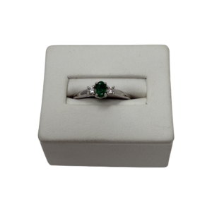 Emerald & Diamond Ring