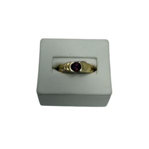 Ruby Ring in Yellow Gold