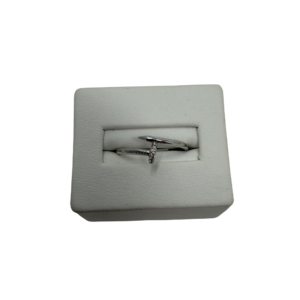 Diamond Bypass Ring