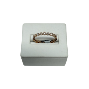 Cupped Diamond Eternity Band