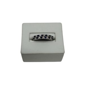 Sapphire & Diamond Band
