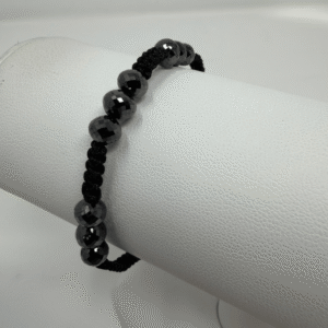 Black Diamond Cord Bracelet
